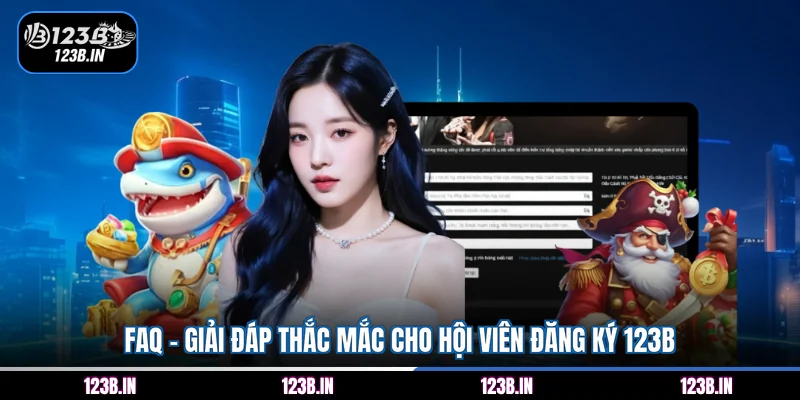 FAQ - Giải đáp thắc mắc cho hội viên đăng ký 123B