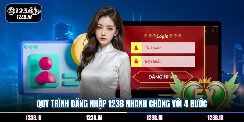 Quy trình đăng nhập 123B nhanh chóng với 4 bước