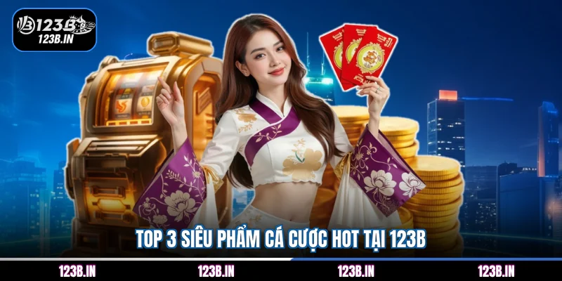 Top 3 siêu phẩm cá cược hot tại 123B